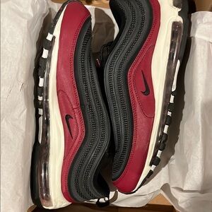 Nike Air Max 97 Black and Red Sneakers 🔥🔥🔥